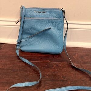Blue Michael Kors bag